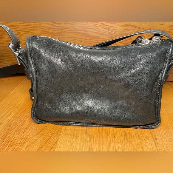 Black Rag & Bone Small Field Leather Crossbody Bag - Picture 7 of 16